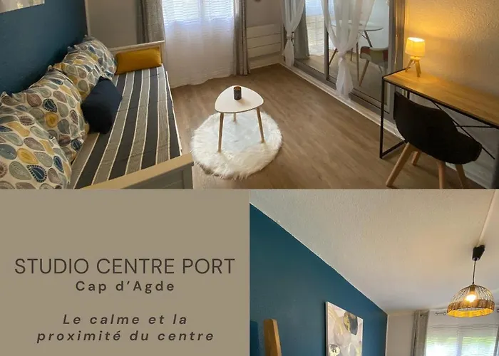 Διαμέρισμα Cosy Centre Port Calme Avec Wifi Agde